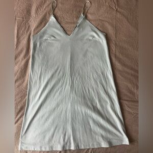 Elegant Women's V-Neck Top - Light Gray
